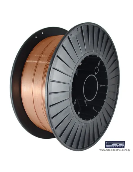ALAMBRE MIG 1.0MM 15KG C/SOPORTE NEGRO