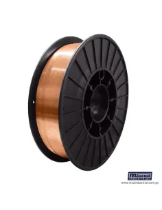 ALAMBRE MIG 0.8MM 5KG C/SOPORTE NEGRO