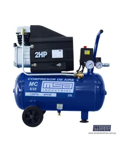 COMPRESOR MC8/25L 2HP MONOF. 120PSI