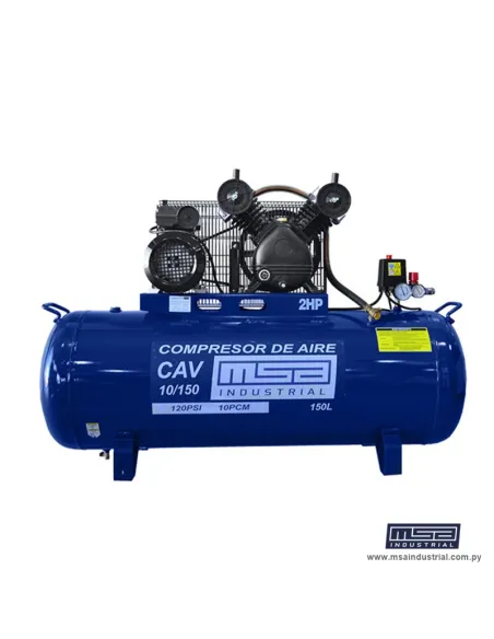 COMPRESOR CAV10/150M 120PSI 2HP MONOFÁSICO