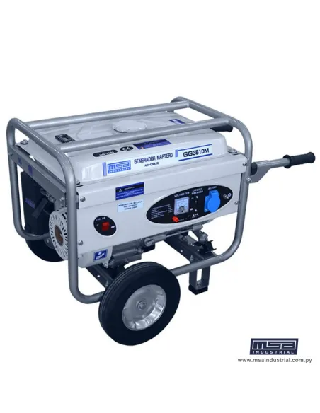 GENERADOR NAFTERO 3,7KVA 220V P.M.