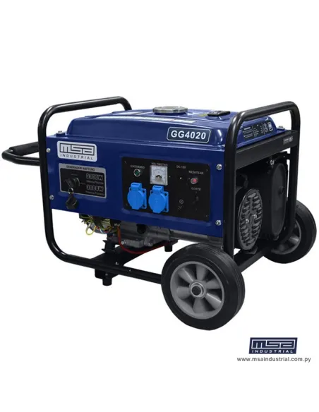 GENERADOR NAFTERO 3,7KVA 220V P.E.*