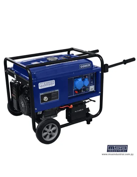 GENERADOR NAFTERO 8,1KVA 220V P.E.*