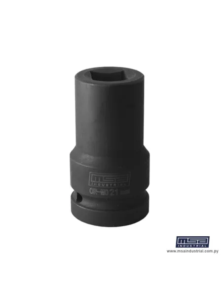 TUBO DE IMPACTO 1" 21MM CUADRADO LARGO