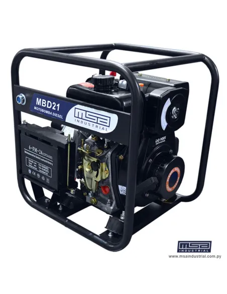 MOTOBOMBA DIÉSEL 5,5HP 4T 2"35.000L P.E