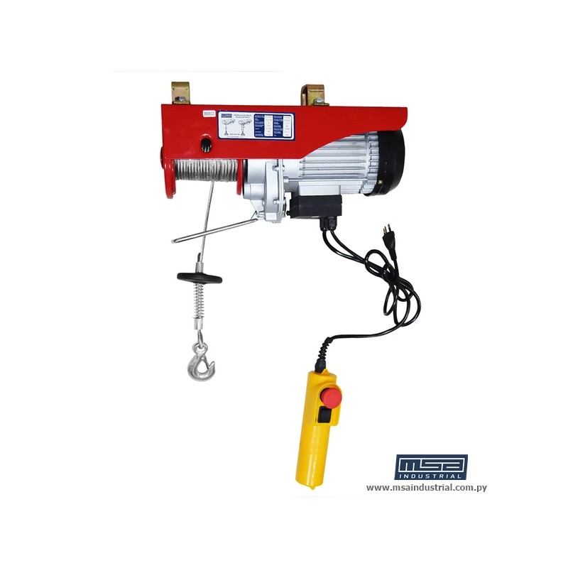 APAREJO ELECTRICO 400/800KG C/12MTS