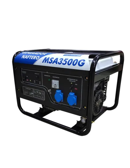 GENERADOR NAFTA 3.5KVA 220V  P. M.