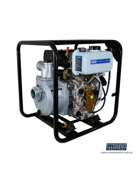 MOTOBOMBA DIESEL 4.0HP 4T 2"30.000L P.E