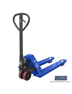 PALETERA HIDRÁULICA 3000KG 55CM RUEDA DOBLE PU