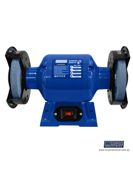MOTOESMERIL 6" MONOF. 1/2HP 375W